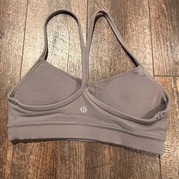 Gray Women's Lululemon Sports Bra - Picture 2 of 3